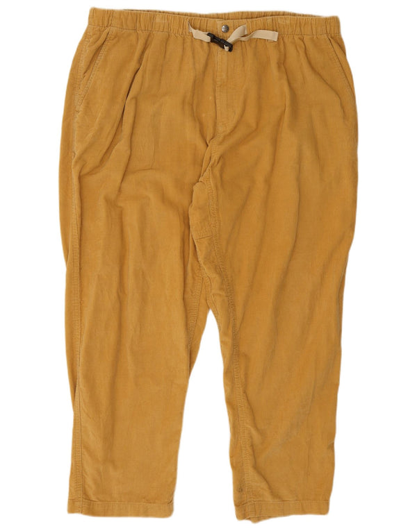 The North Face Herre Crop Corduroy Bukser 2XL W40 L26 Gul Polyester