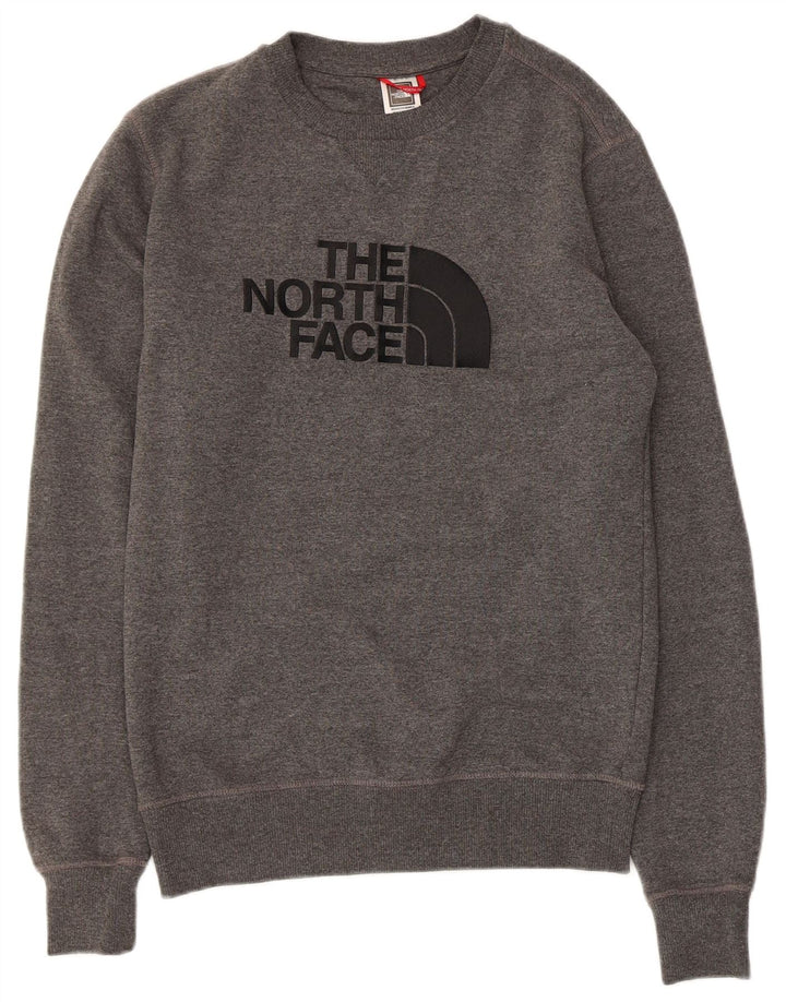 The North Face Herre Grafisk Sweatshirt Jumper Lille Grå Bomuld
