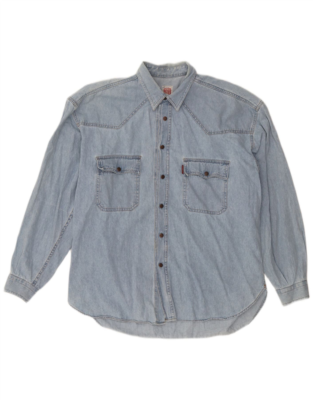 CASUCCI Denimskjorte til mænd 2XL Blå