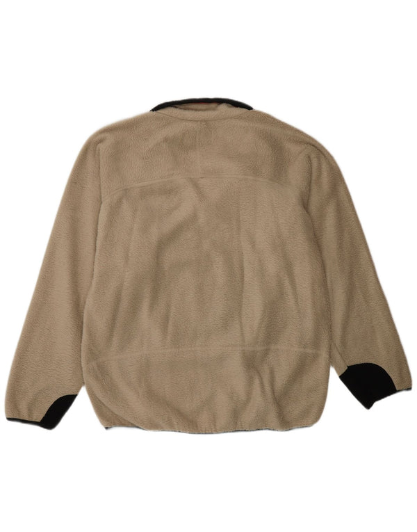 Fila Herre Fleecejakke UK 44 2XL Beige Polyester