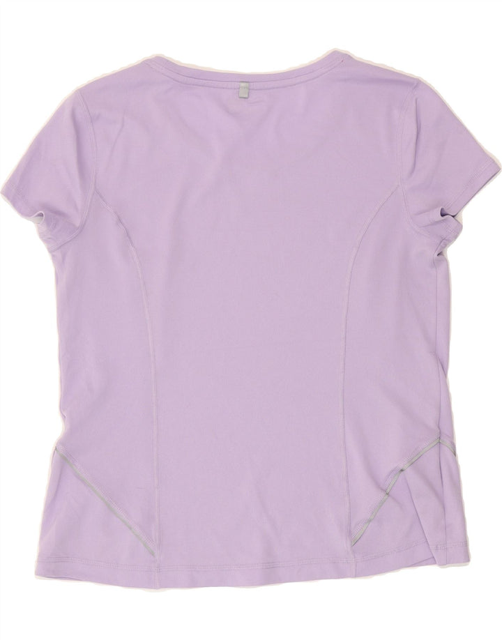 FILA Womens T-Shirt Top UK 14 Large Purple Polyester Vintage Fila and Second-Hand Fila from Messina Hembry 