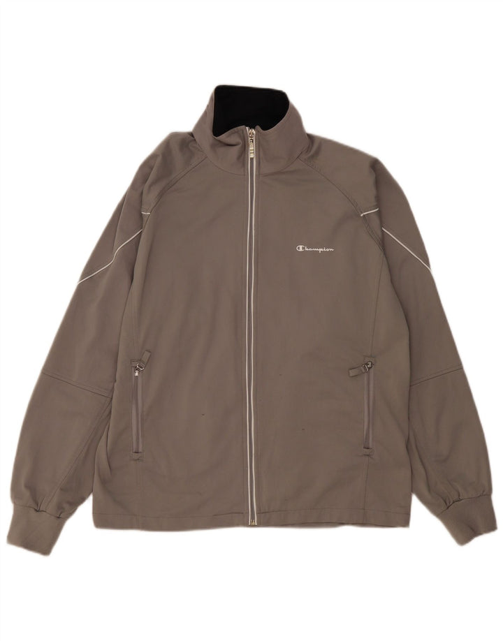 Champion Herre træningsdragt Topjakke Stor Grå Polyester