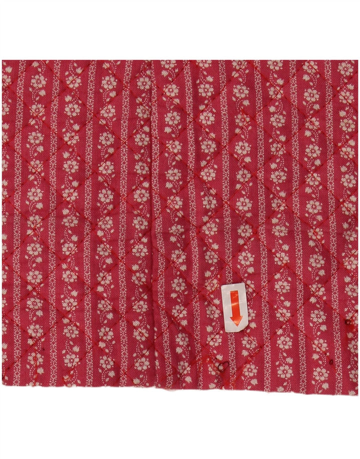 VINTAGE Womens A-Line Skirt W28 Medium  Pink Floral