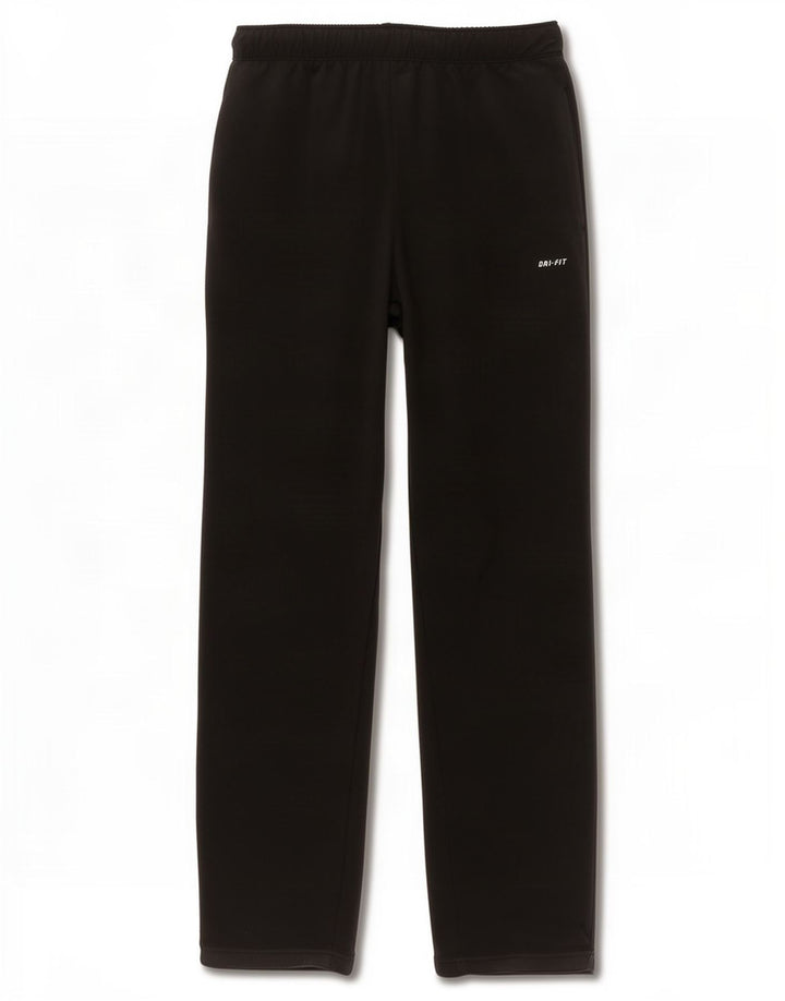 Nike Dame Dri Fit træningsdragt Bukser UK 12 Medium Sort