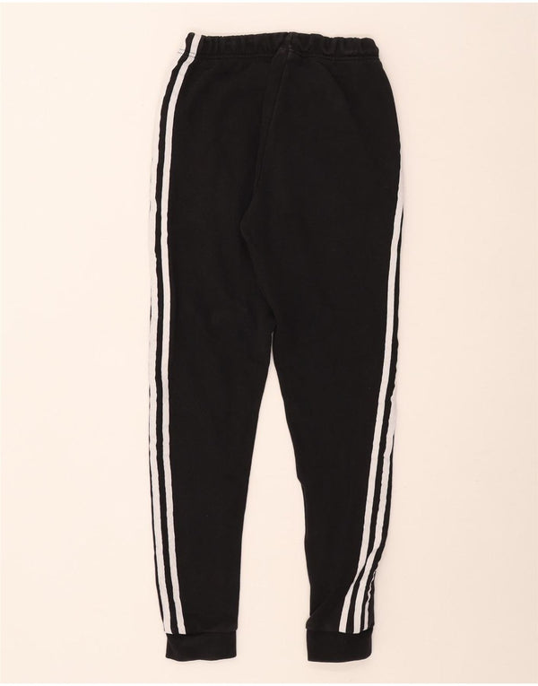 Adidas Dame træningsdragt Bukser Joggers UK 10 Small Black Bomuld