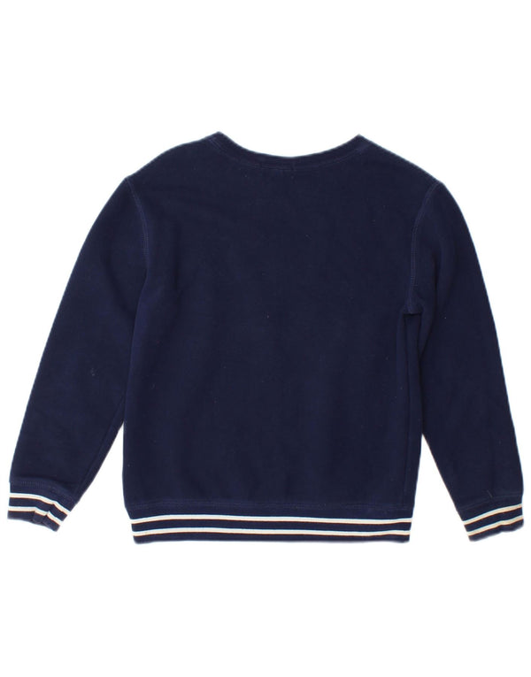 Polo Ralph Lauren Drenge Sweatshirt Jumper 6-7 år Navy Blue Colourblock