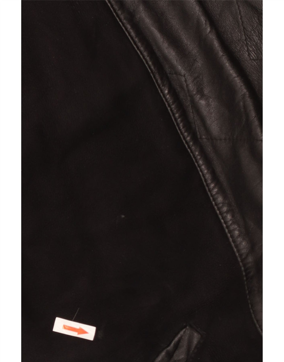 Vintage Dame Shearling Coat UK 18 XL Sort