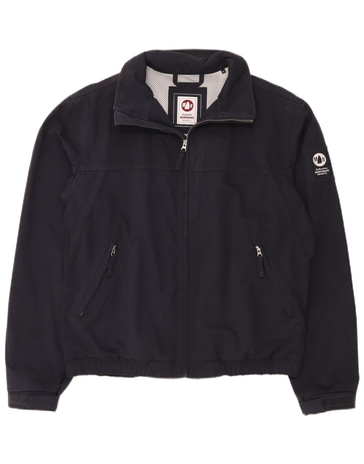 Murphy & Nye Herre Sailmakers Windbreaker Jacket UK 42 XL Navy Blue