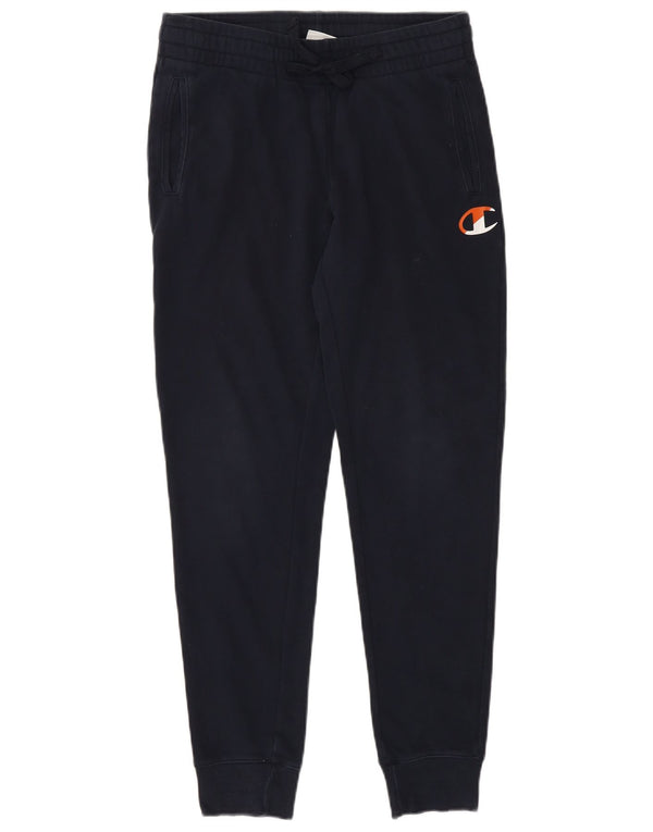 Champion Womens træningsdragt Bukser Joggers UK 10 Small Navy Blue