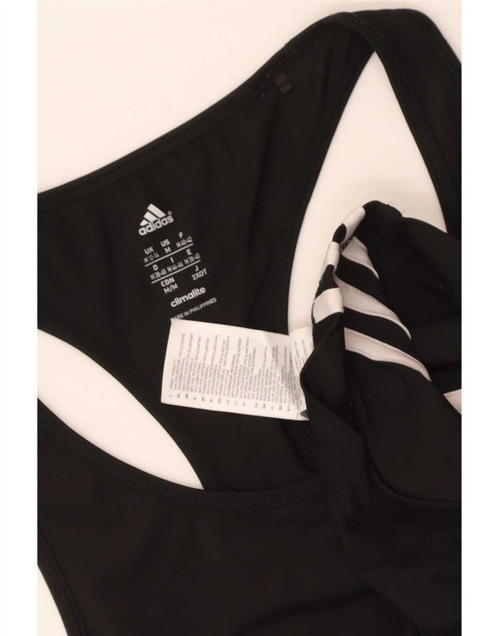 Adidas Dame Climalite Vest Top UK 12/14 Medium Sort Polyester