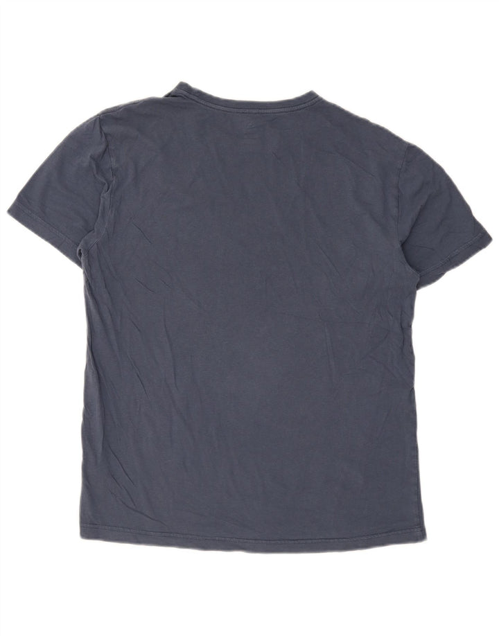 Hurley Herre grafisk T-shirt top lille marineblå bomuld