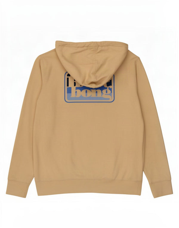 Billabong Herre grafisk hættetrøje, lille beige bomuld