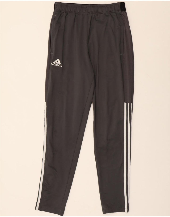 ADIDAS Mens Climalite Tracksuit Trousers Medium  Grey Polyester Vintage Adidas and Second-Hand Adidas from Messina Hembry 