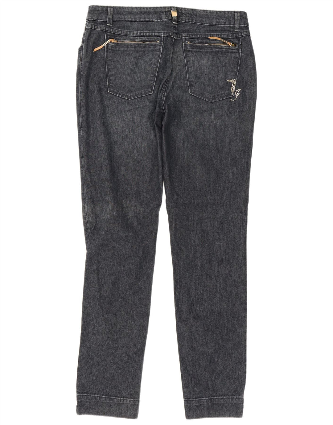 Trussardi Dame Slim Jeans W31 L32 Blå Bomuld