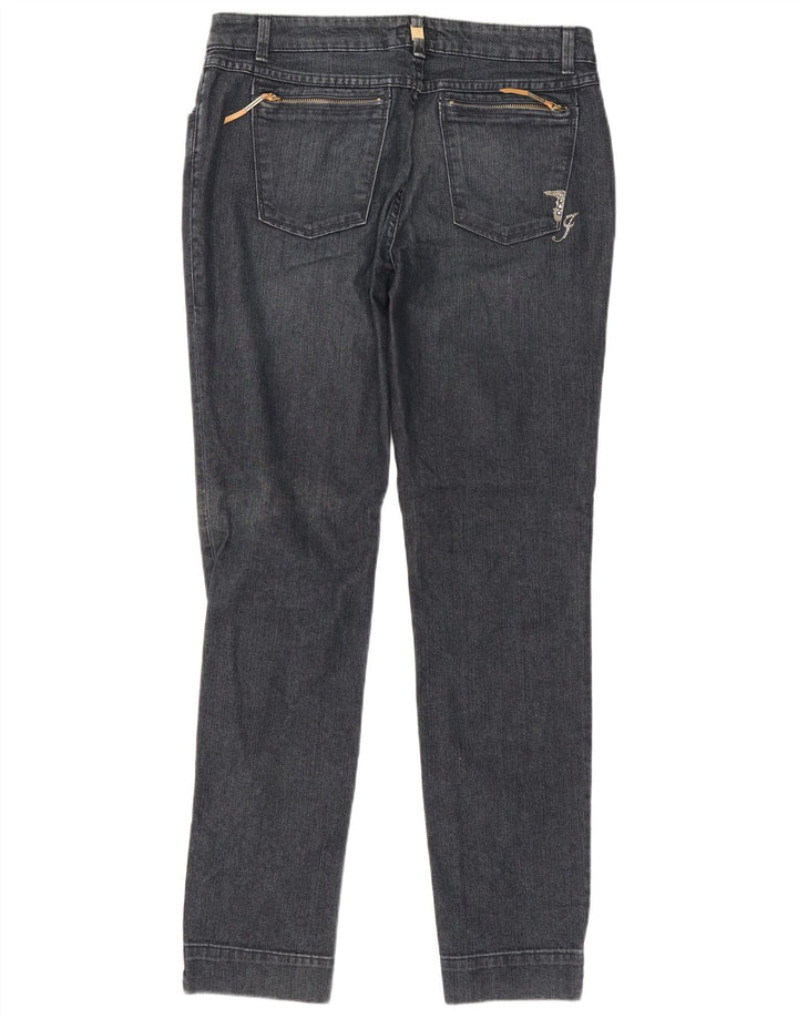 Trussardi Dame Slim Jeans W31 L32 Blå Bomuld