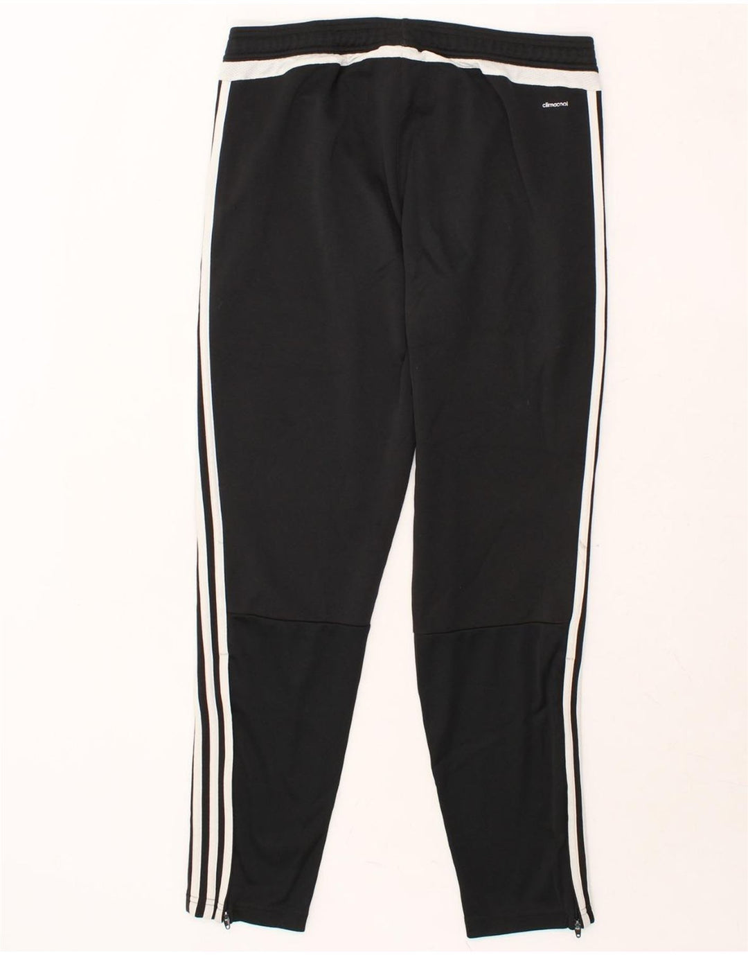 ADIDAS Womens Tracksuit Trousers UK 16-18 Large  Black Polyester Vintage Adidas and Second-Hand Adidas from Messina Hembry 