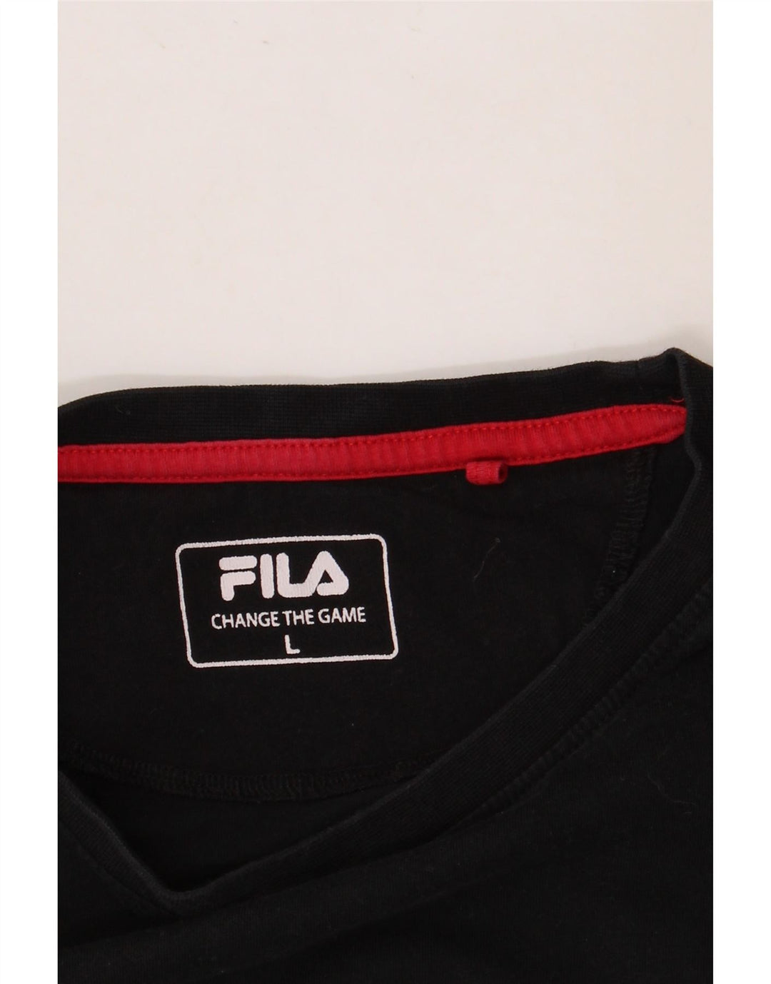 FILA Herre Grafisk T-Shirt Top Stor Sort