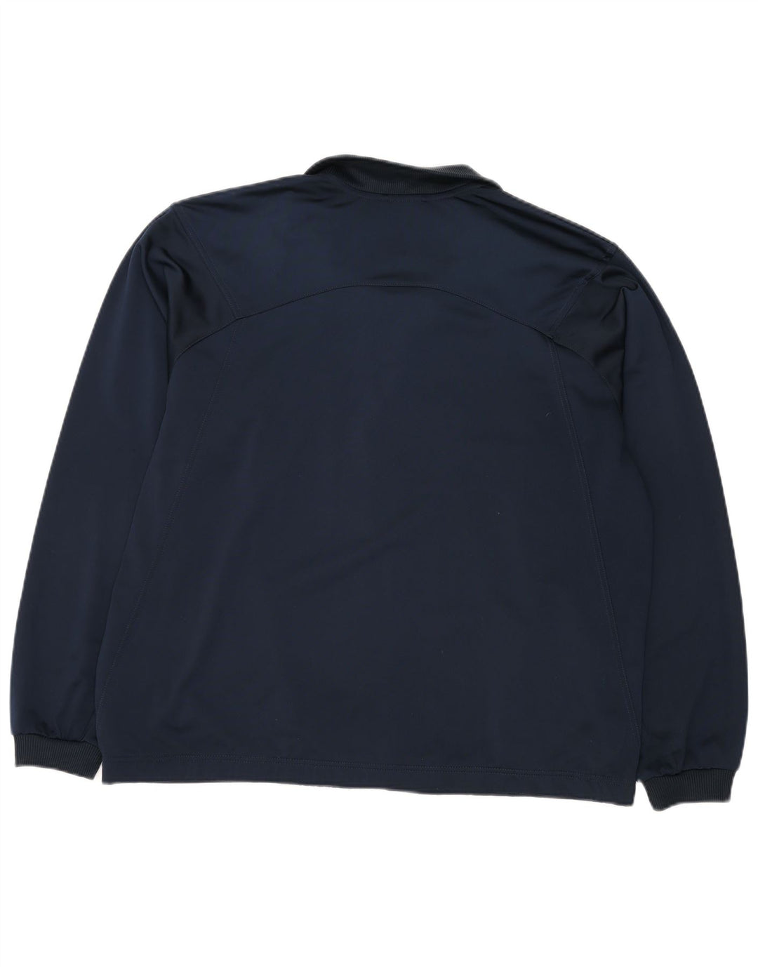 ADIDAS Træningsdragt topjakke til mænd UK 44/46 Stor marineblå polyester