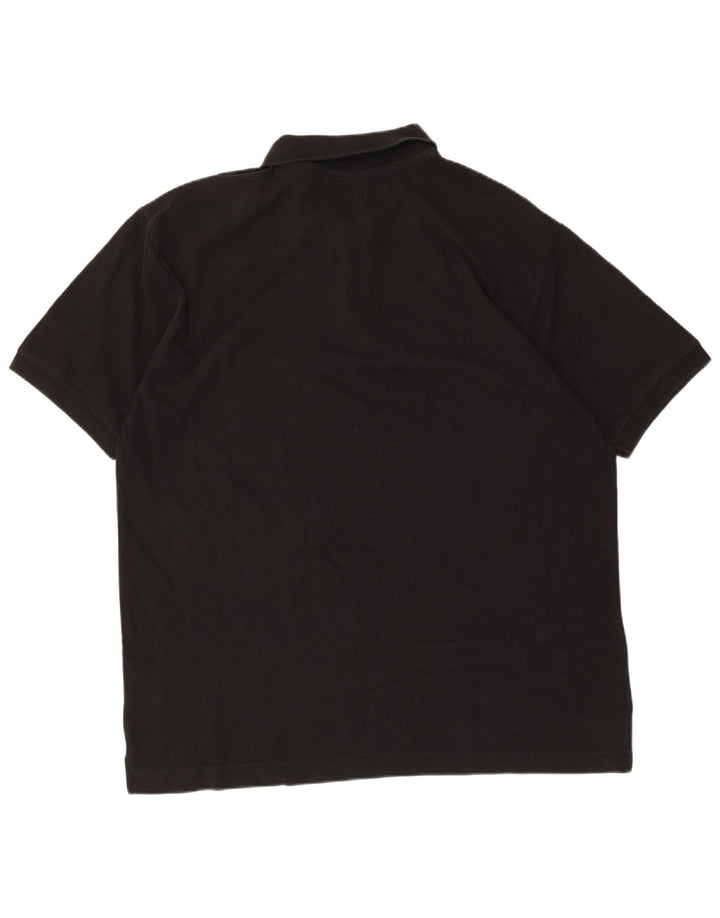 Kappa herre poloshirt 2XL sort bomuld