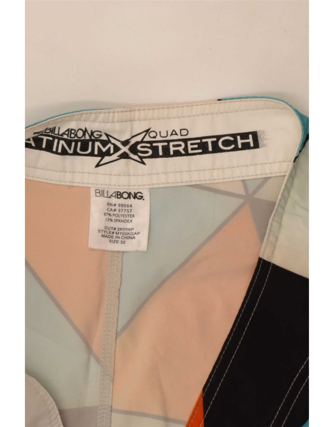 Billabong Badeshorts til mænd Medium flerfarvet geometrisk polyester