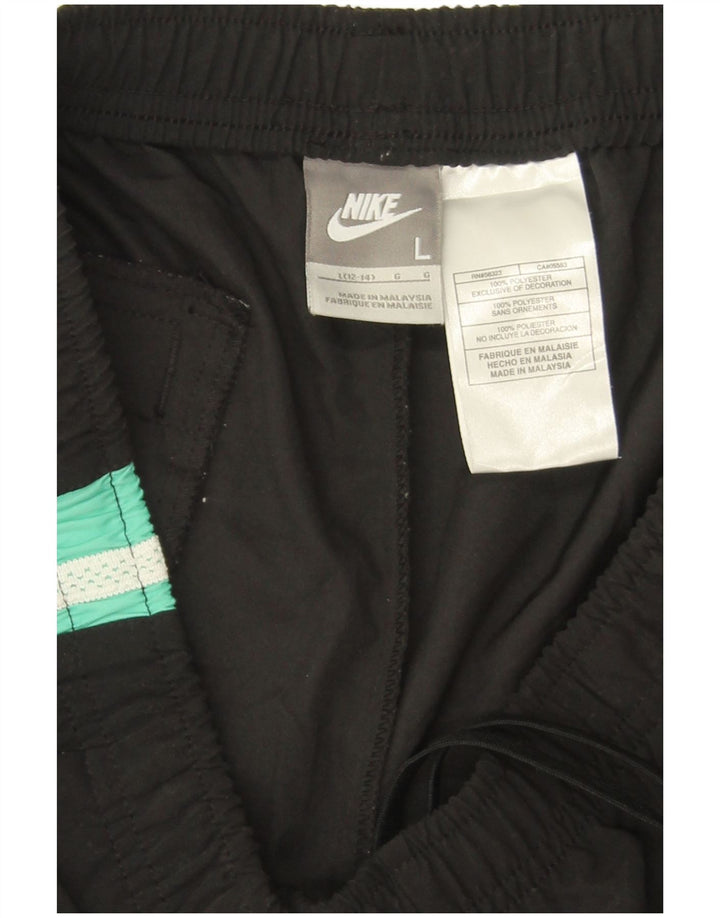 Nike Capri træningsdragtbukser til kvinder US 12/14 Large Black Colourblock