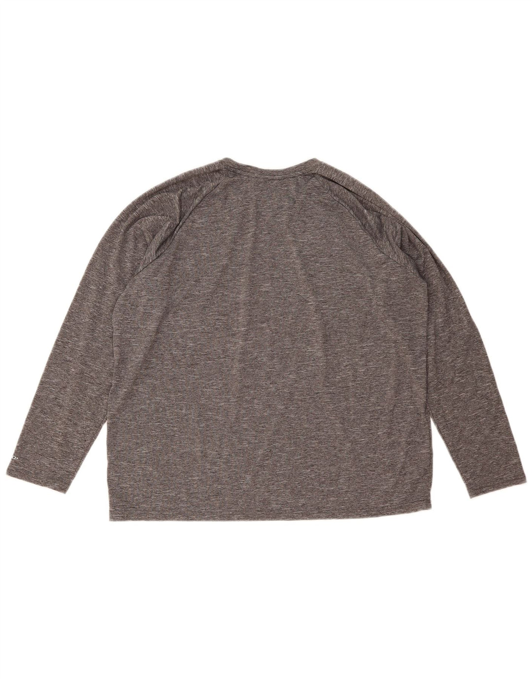Nike Herre Dri Fit Top Langærmet XL Grå Flecked