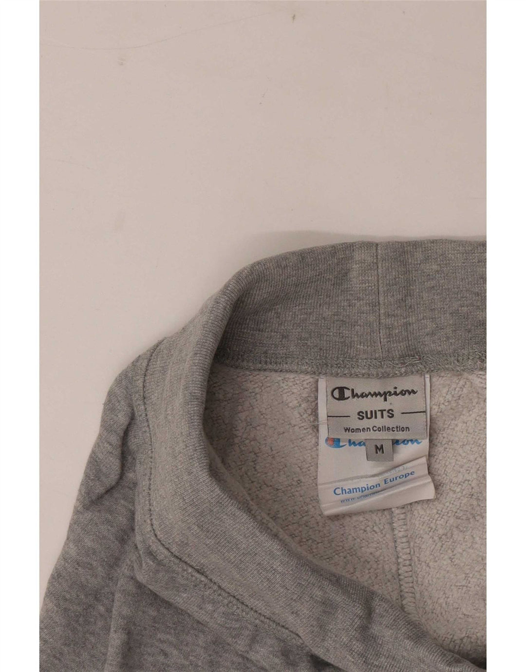 Champion Womens træningsdragt Bukser UK 12 Medium Grey Bomuld