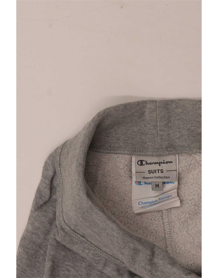 Champion Womens træningsdragt Bukser UK 12 Medium Grey Bomuld