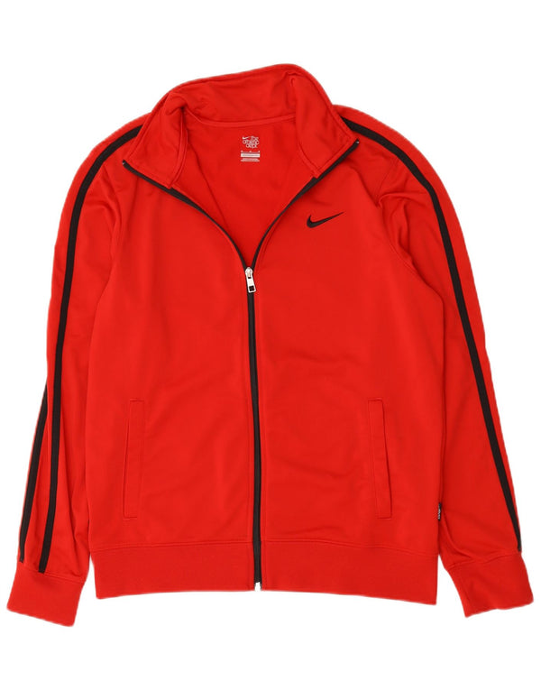 Nike træningsdragt til mænd, topjakke, medium rød polyester