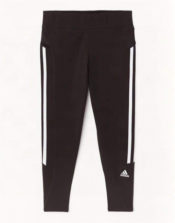 Adidas Dame Climalite Capri Leggings UK 8 Small Black Polyester