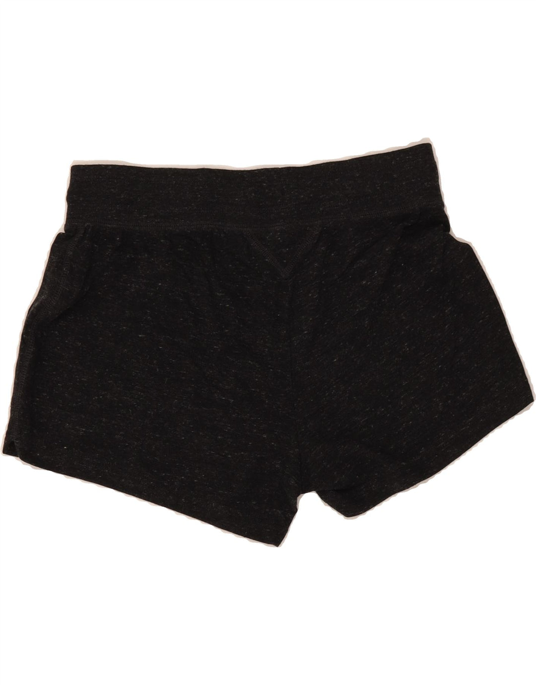 NIKE Womens Graphic Sport Shorts UK 12 Medium  Grey Flecked Cotton Vintage Nike and Second-Hand Nike from Messina Hembry 