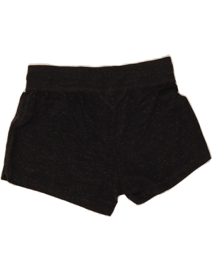 NIKE Womens Graphic Sport Shorts UK 12 Medium  Grey Flecked Cotton Vintage Nike and Second-Hand Nike from Messina Hembry 