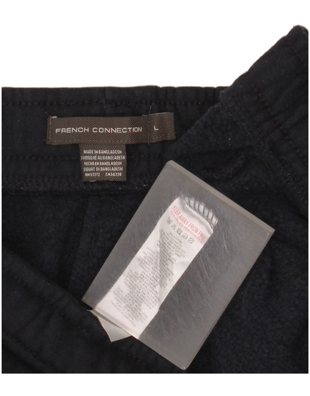 French Connection Sportsshorts til mænd store marineblå bomuld
