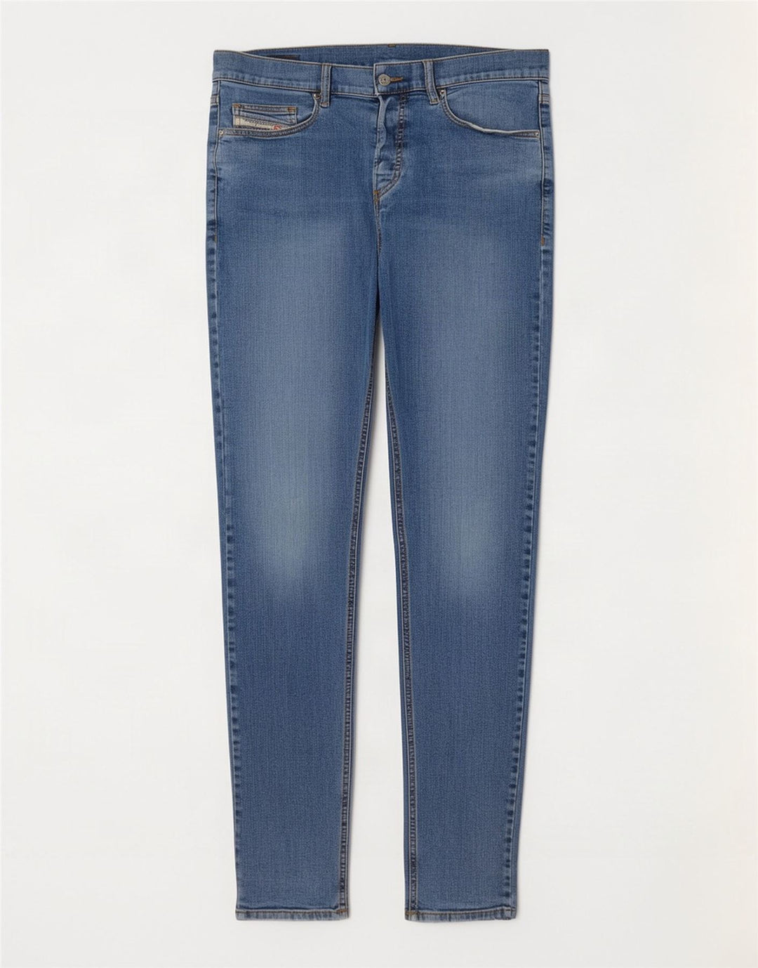 Diesel Herre Skinny Jeans W32 L33 Blå Bomuld