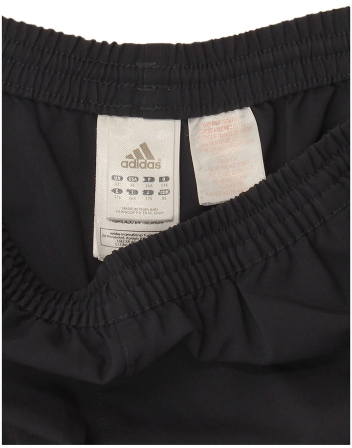 ADIDAS Mens Sport Shorts Medium  Navy Blue Polyester