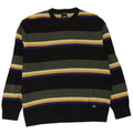 Vans Herre Crew Neck Jumper Sweater Stor flerfarvet stribet bomuld
