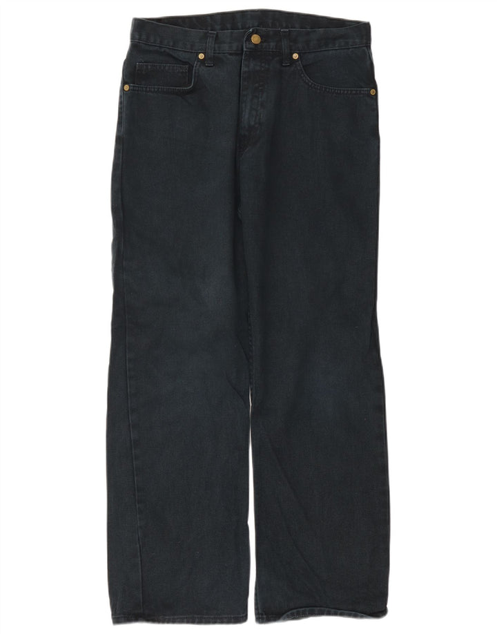 Marks & Spencer Straight Jeans til mænd W32 L29 Marineblå bomuld