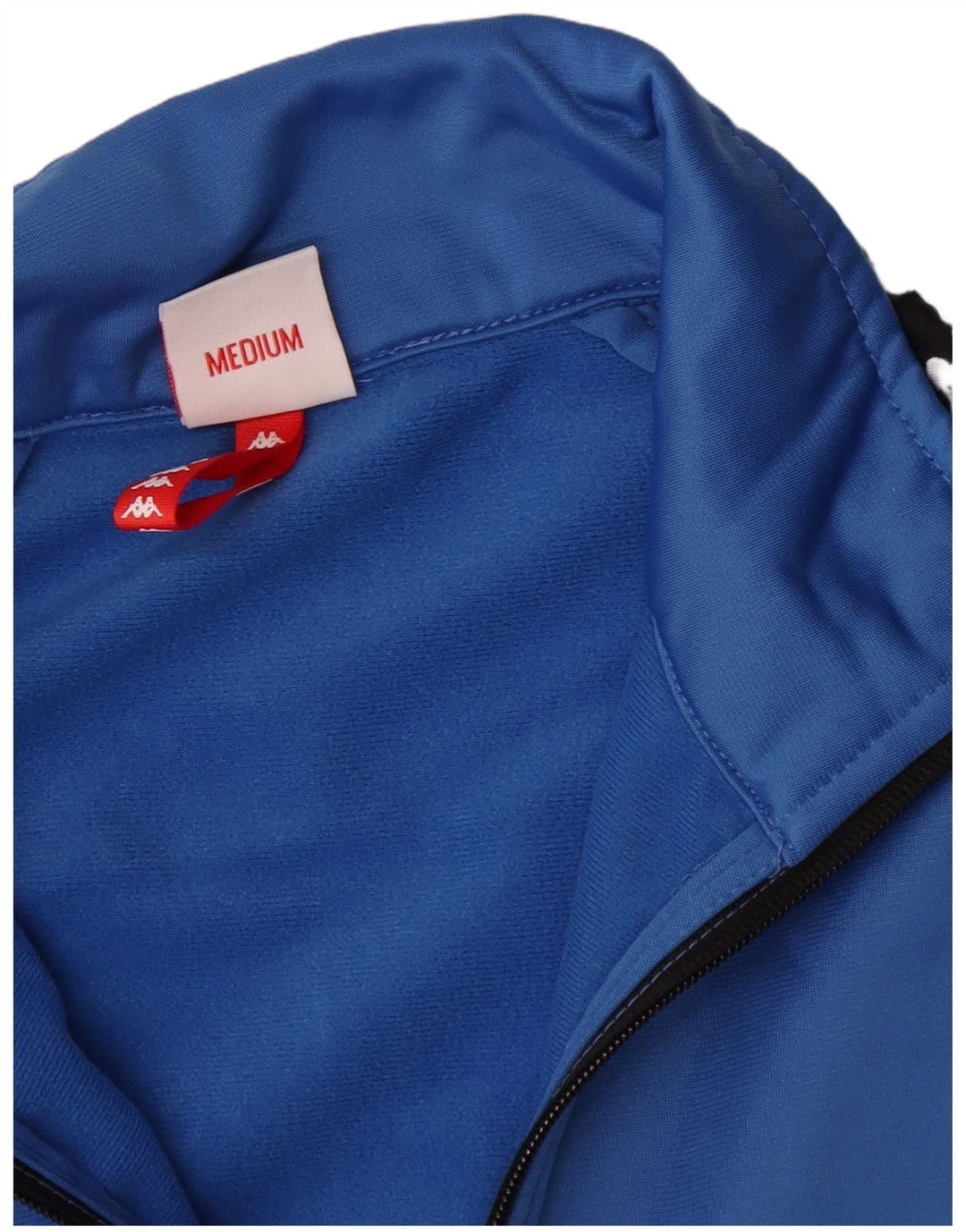 Kappa Grafisk træningsdragt topjakke til kvinder UK 12 Medium Blue Colourblock