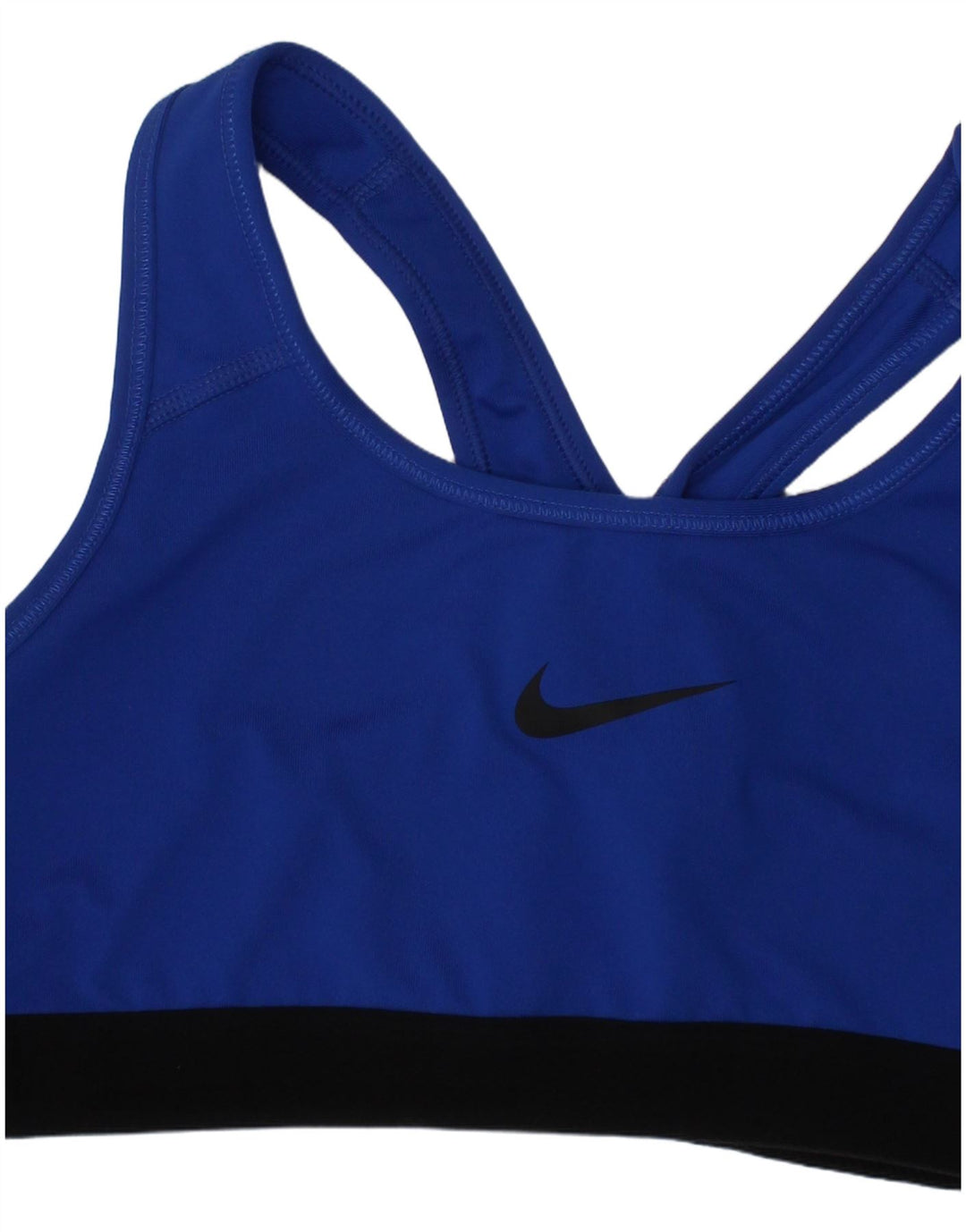 Nike Dame Sport BH Top Lille Blå Polyester Sports
