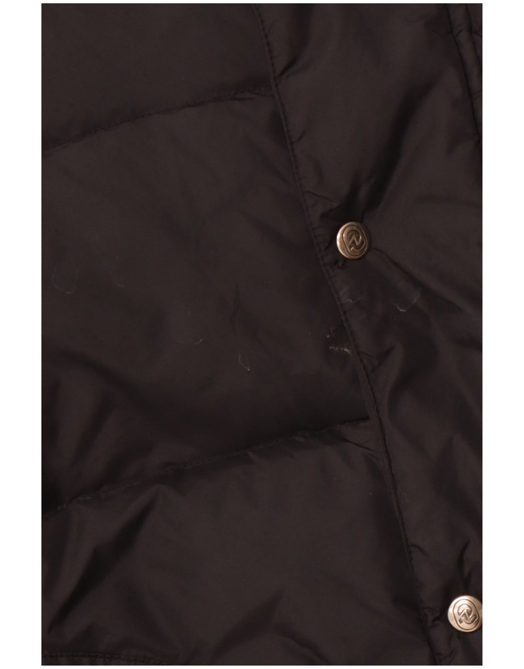 INVICTA Herre hættepolstret jakke UK 40 Stor sort polyamid