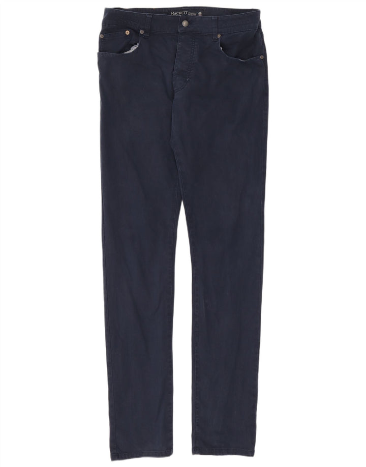 Hackett Herre Slim Casual Bukser W34 L36 Marineblå