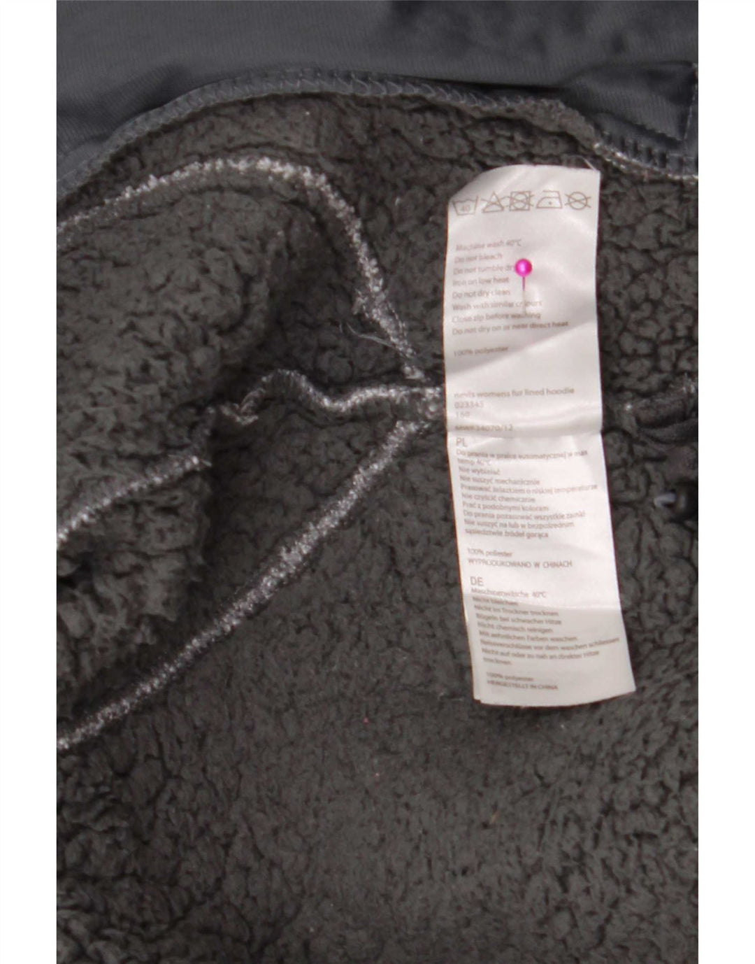 Mountain Warehouse Dame træningsdragt topjakke UK 12 Medium Grey Flecked