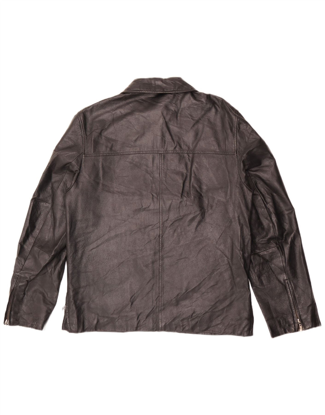 Conbipel Herre Læderjakke UK 38 Medium Sort Læder