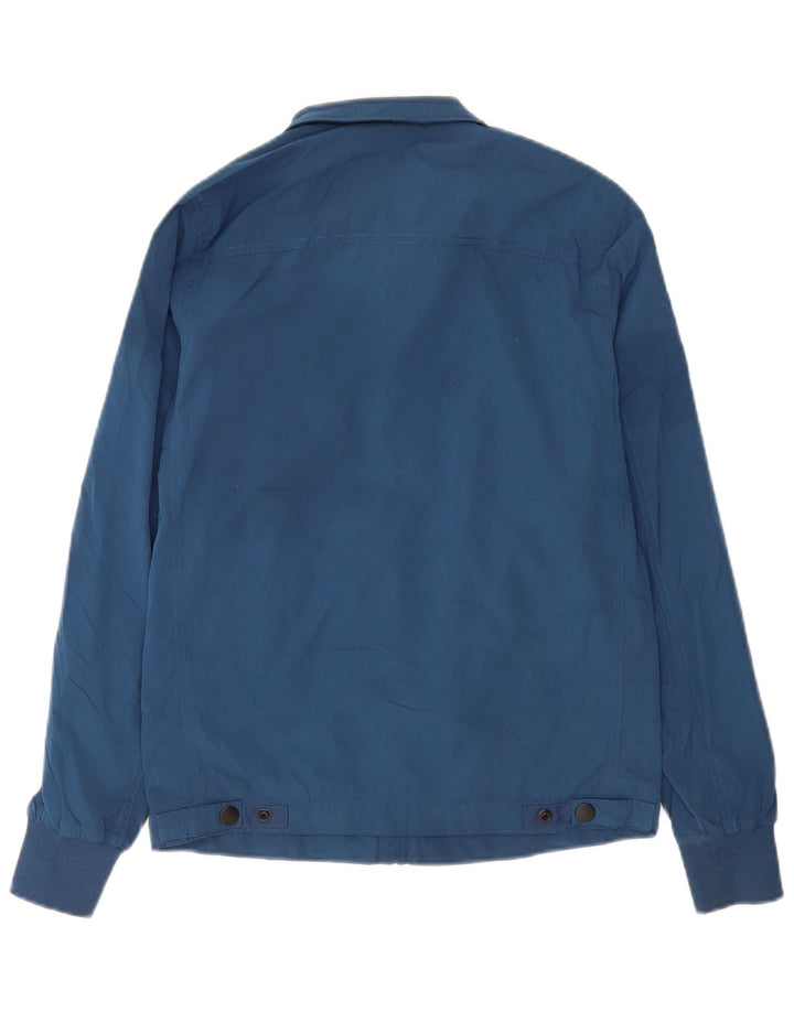 Superdry Regnjakke til mænd UK 34 XS Blå Polyester