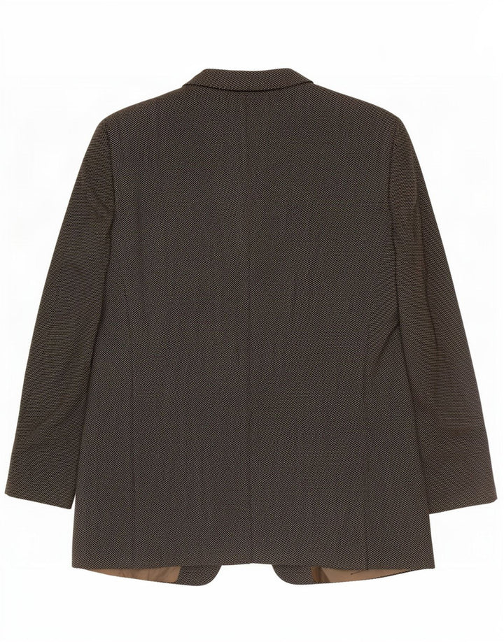 Armani Collezioni Herre 3-knaps blazerjakke IT 56 3XL grå sildeben