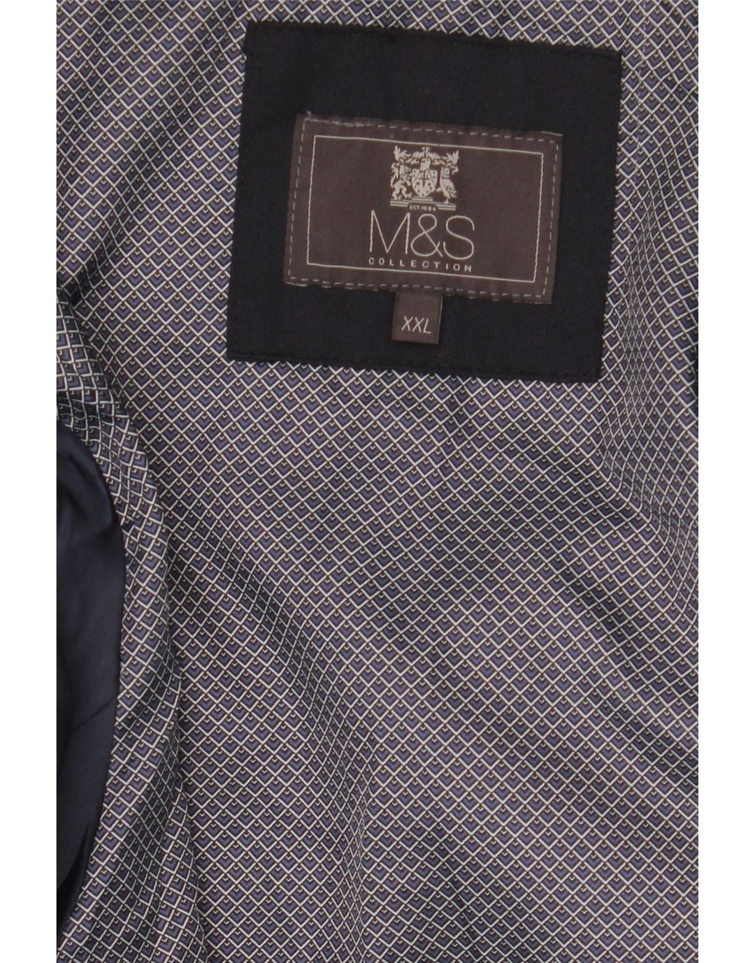 Marks & Spencer Herre Bomberjakke UK 44 2XL Navyblå