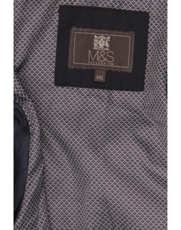 Marks & Spencer Herre Bomberjakke UK 44 2XL Navyblå