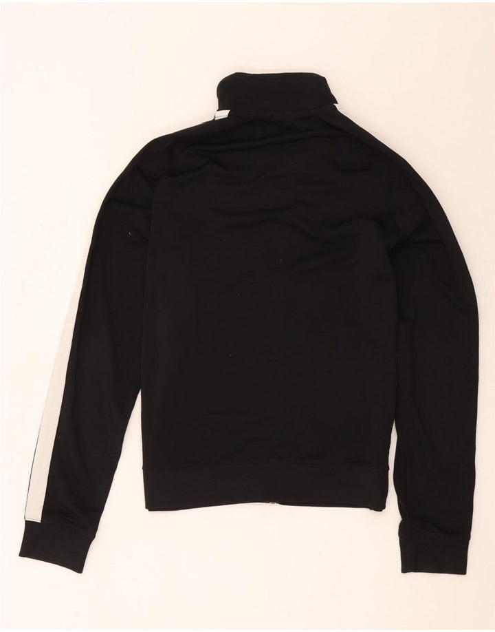 Nike træningsdragt topjakke til kvinder UK 14 Medium Sort Colourblock Polyester