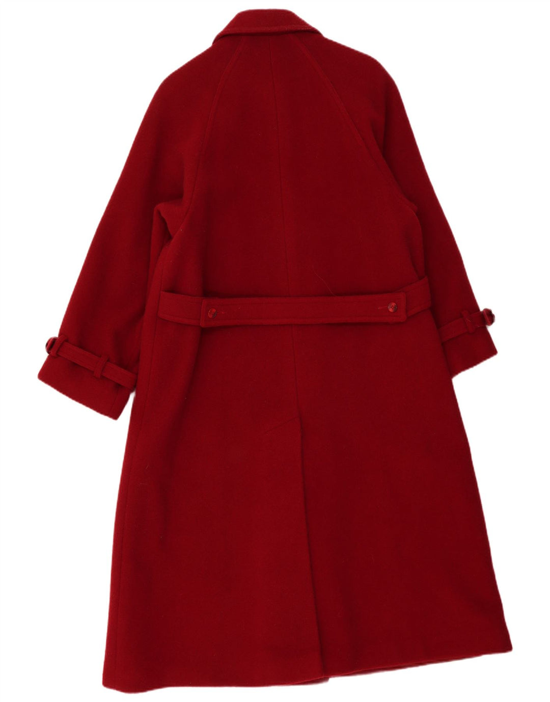 Windsmoor Dame Oversized Overfrakke UK 10 Small Burgundy New Wool