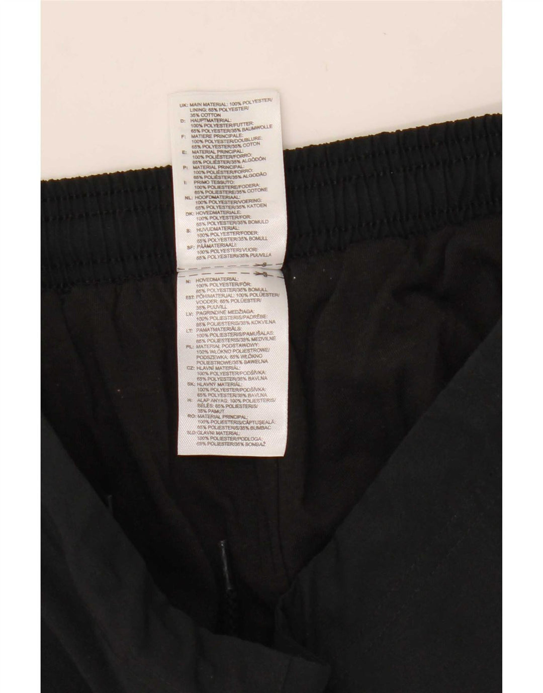 Adidas træningsdragt til kvinder Joggers UK 12 Medium Sort Polyester